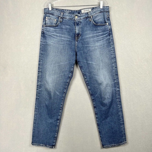 Adriano Goldschmied Jeans Size 32 Ex-Boyfriend Slouchy Slim Denim Stretch - Picture 2 of 12